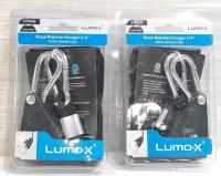 2 New Lumo-X Rope Hatchet Hangers
