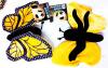 Vintage TY Beanie Buddy, Beanie Babies & Teenie Beanie Babies All With Heart Tags, 3&times; New 2912 WWF Adoption Monarch Butterfly Plushes & Limited Edition HUSH PUPPIES Applause Basset Hound Plush 6" - 2