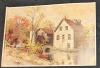 5 Vintage 1980s KRISTEAD Canadian Artist Textured Prints : Peggy's Cove, Hastings Mill, Ruby Bedford Mills & 2&times; Mill Slide, Up To 25.25" &times; 17.25" - 2