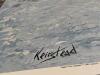 5 Vintage 1980s KRISTEAD Canadian Artist Textured Prints : Peggy's Cove, Hastings Mill, Ruby Bedford Mills & 2&times; Mill Slide, Up To 25.25" &times; 17.25" - 5