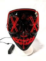 New LED Spooky Light-Up Mask