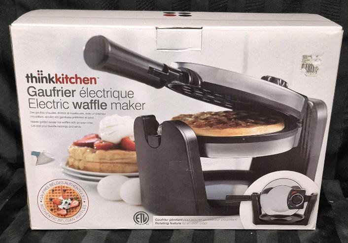 New Think Kitchen Electric Waffle Maker
