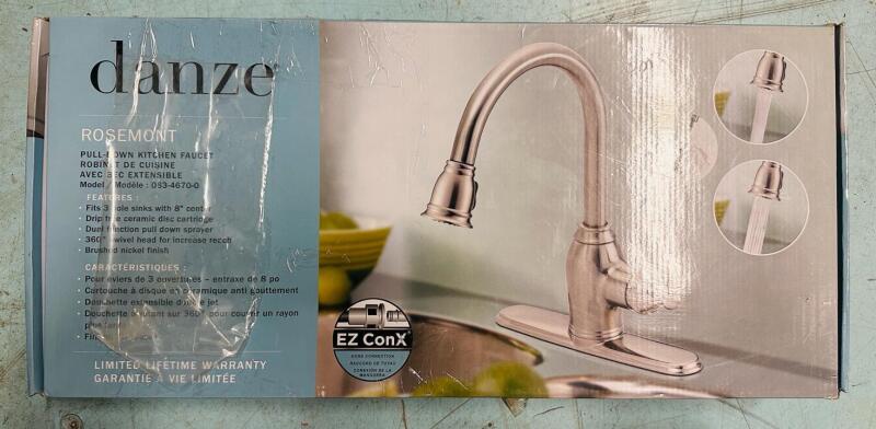 Dance Rosemont Pull-Down Kitchen Faucet - See Description/Photos