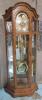 Hentschel Westminster Chime Grandfather Clock w/Hermle Movement & Keys . Working . Four (4) Different Chimes (including silent) .