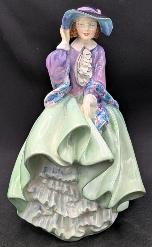 Vintage ROYAL DOULTON "Top o' The Hill" 7" Tall Figure, No Chips or Cracks