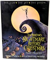 Vintage 1993 First Paperback Edition Tim Burton's NIGHTMARE BEFORE CHRISTMAS: The Film &bull; The Art &bull; The Vision, With Forward by Tim Burton