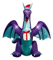 As-New Airblown Inflatable Dragon, 7.5&rsquo; Wide - Retails for $169.99