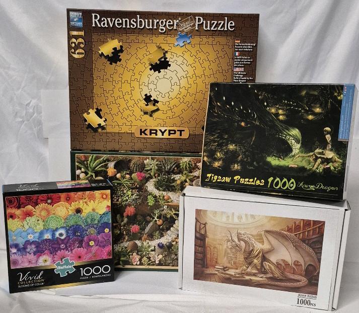 5 Puzzles - Plants & Dragons+