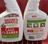 8 Nature's Miracle Dog & Cat Stain & Odour Remover Spray, Cage Cleaner & Litter Box Odour Remover 709mL & 946mL Retail Value $140 - 2