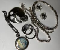 Modernist to Vintage Silver Costume Jewellery