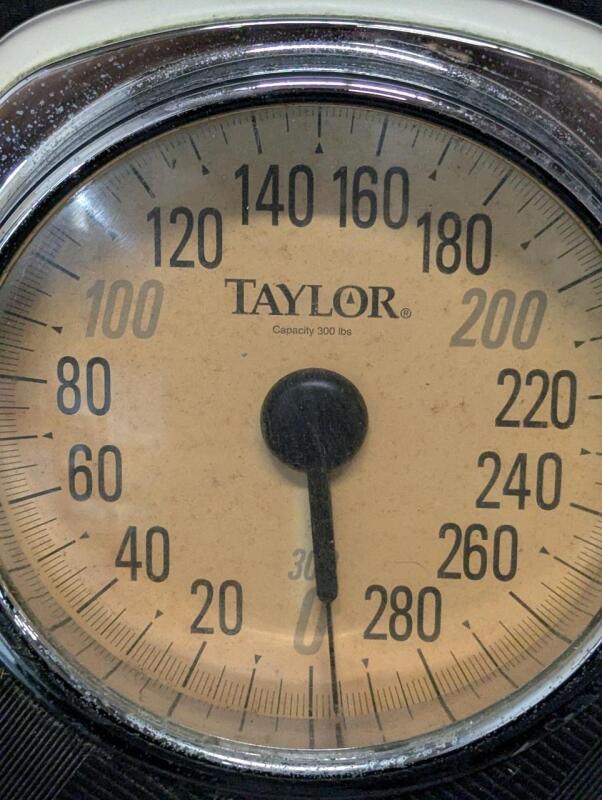 Vintage TAYLOR USA Weight Scale, Up to 300lbs
