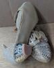 New Size 32 Girls Lifted Heal Saj Mahal Princess Style Shoes. - 3
