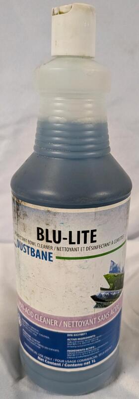 New Blu-Lite Disinfectant Bowl Cleaner. 1L bottle. Expired 2023.
