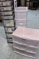 [Partial, Some Damage] 3-ish New TYPE A 3 to 8-Drawer Storage Units, Up to 46" &times; 13.25" &times; 12", Would Retail Over $110 New/Complete