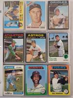 1960, 1966 & 1971 - 1991 Topps MLB Baseball Trading Card Singles , 108 Trading Cards