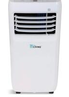 As-New For Living 7K SACC (10K ASHRAE) Digital Portable Air Conditioner with Remote Control, 2-Speed, White - Retails for $419.99 [48 Hour R&T Warranty - See Description]