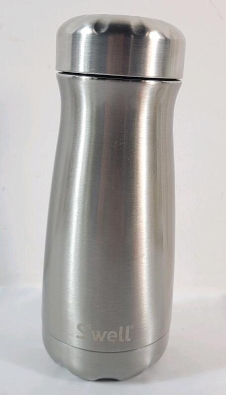 New - S'Well 16oz. Stainless Steel Water Bottle w/Cap .