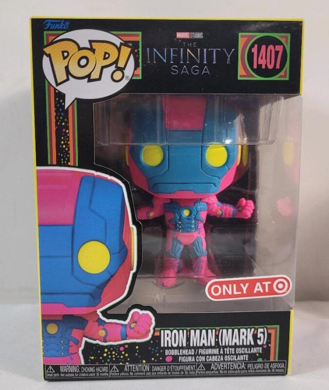 Funko Pop! Marvel Infinity Sage " Iron Man (Mark 5) Vinyl Bobble-Head Figure in Box