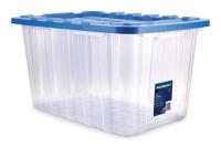 New Mastercraft Heavy Duty Storage Tote 102L Clear Retails for $30