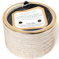 New CHESAPEAKE BAY CANDLE "New Year's Wish" 340g Candle in Ceramic Jar