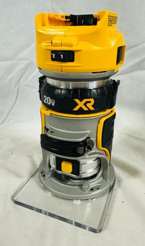 As-New DEWALT DCW600B 20V MAX XR Variable Speed Brushless Cordless Compact Router, Tool Only - Retails New for $289.99