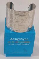 DesignHype Unique Metro Cuff Bracelet Featuring the London Tube Map .