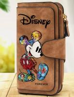 Disney Mickey Mouse Wallet - Large Capacity Zippered Organizer, Official Disney! Great Gift stock photos added