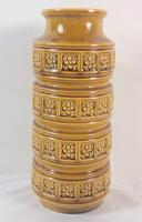 Vintage Scheurich West Germany 268-30 Vase - Alaska Pattern . Measures 12" tall .