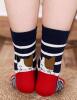 New 5 Pairs Womens Cat Socks Mini Crew Socks Stretchy, Comfortable, Machine Washable Approximate 10.25&rsquo;&rsquo; 95% Polyester 5% Elastane stock photos added colour may vary - 2