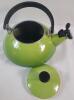 Le Creuset 1.5L Enamel Zen Tea Green Whistling Kettle . - 3