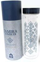 TEAVANA 14oz Double-Wall Glass Tamira Tumbler Without Strainer, No Chips or Cracks