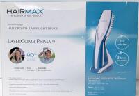 HAIRMAX LaserComb Prima 9, Breakthrough Haor Growth Laser Light Device, Tested For Power, Retails $400 New!