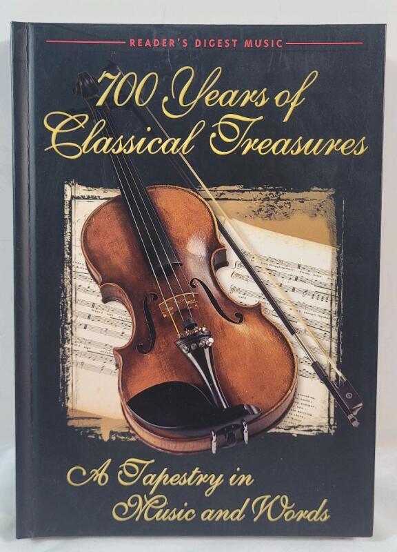 700 Years of Classical Treasures Book & 8-CD Set .
