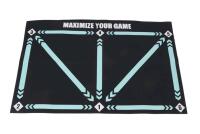 New - Soccer Training Mat Anti Slip Rubber Improve Speed Strength and Coordination Agility Football Footstep Training Equipment Mat . Mat measures 34"&times;24"