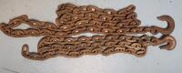 6ft & 8ft Tow Chain w/Tow Hooks .