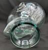 Neat Blue-Green Glass Mannequin Store Display Head, 10" Tall, No Chips or Cracks - 5
