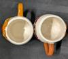 Adorable Pair Disney CHIP & DALE Ceramic Character Coffee Mugs, 4" Tall, No Chips or Cracks - 4