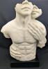 Signed TMS 2006 VITRUVIAN Male Sculpture "Devotion", 13.75" Tall