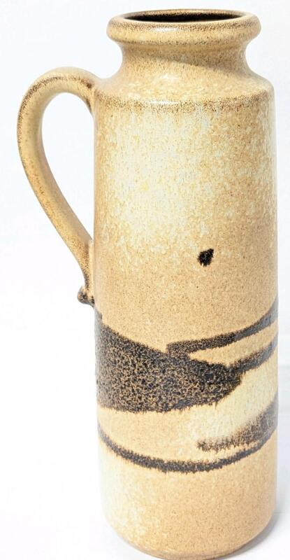 Vintage Sogbed SCHEURICH-KERAMIC West Germany Handled Jug Vase #402-28, 11.25" Tall, No Chips or Cracks