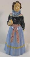 Vintage ROME Denmark " Amager " Figurine . Measures 8" tall . No chips or cracks