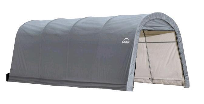 ShelterLogic AutoShelter RoundTop 1020, 10x20x8ft, Gray, Retail's for $549.99