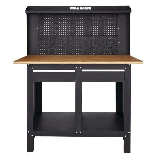 Maximum Heavy Duty Work Bench, Black, [See Desc], Retail's for $429.99