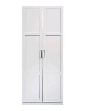 As New in Box Sauder HomePlus Storage Cabinet, White, Retail's for $199.99