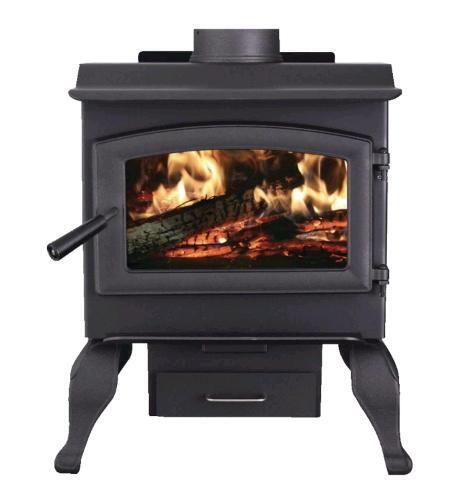 United States Stove Co. Wood Stove [See Desc], Model #1100E Series, Black, 20" by 19", Retail's for $1,199.99
