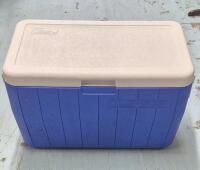Great Coleman Blue Cooler - 23.5" x 13" x 14.5"