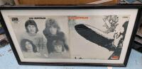 Framed Led Zepplin Album Cover. 29" by 17"