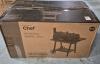 Master Chef Charcoal Barrel Grill BBQ, with Quick Access Charcoal Drawer . Retails $299 . Main barrel used once , All accessories as new never assembled . See Description