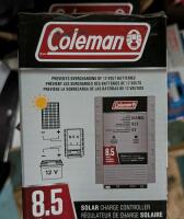 As New Coleman 8.5A, 12V Digital Solar Panel Charge Controller. Retails for $40