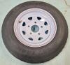 New - Carlstar 5.30-12 5-Bolt Trailer Tire Assembly . Retail $120