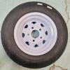 New - Carlstar 5.30-12 5-Bolt Trailer Tire Assembly . Retail $120 - 3